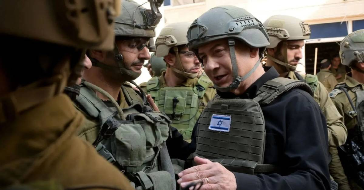 Netanyahu yaralı askerl