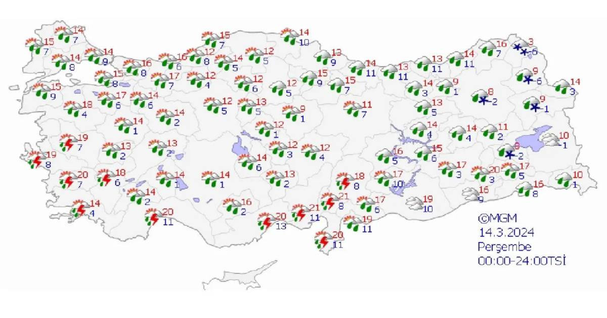 Ramazan yağmur bereketini getiriyor: Meteoroloji’den Türkiye geneline uyarı
