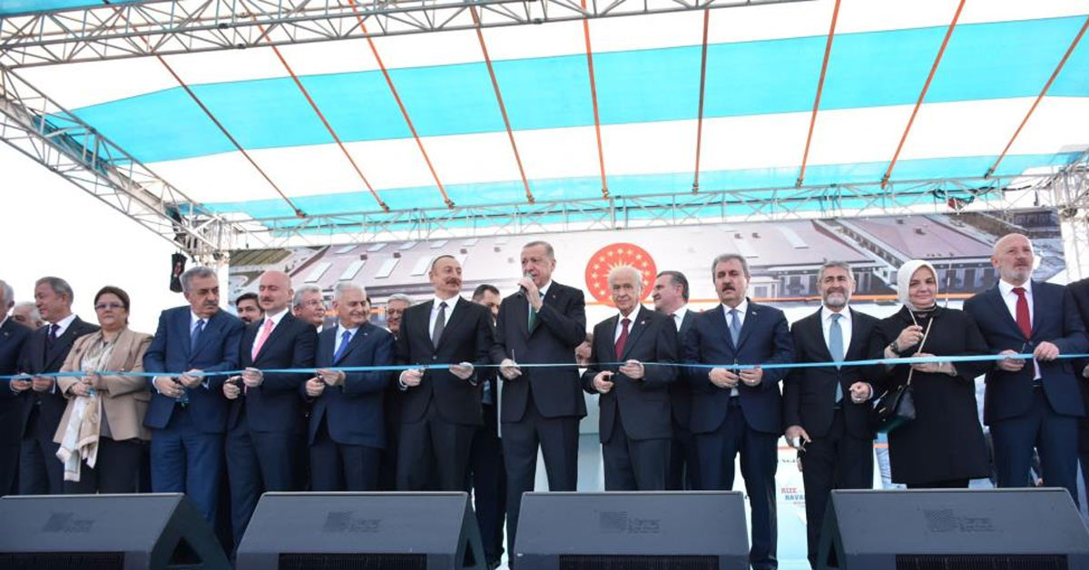 Rize-Artvin Havalimanı Cumhurbaşkanı Recep Tayyip Erdoğan'ın katılımıyla açıldı!