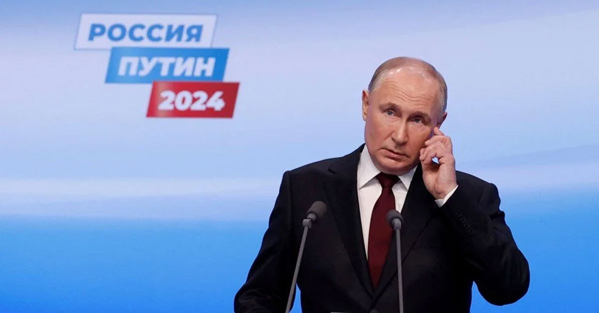 Rusya'da sandık başı anketine göre Vladimir Putin, yüzde 87'nin üzerinde oy oranıyla yeniden devlet başkanı seçildi.