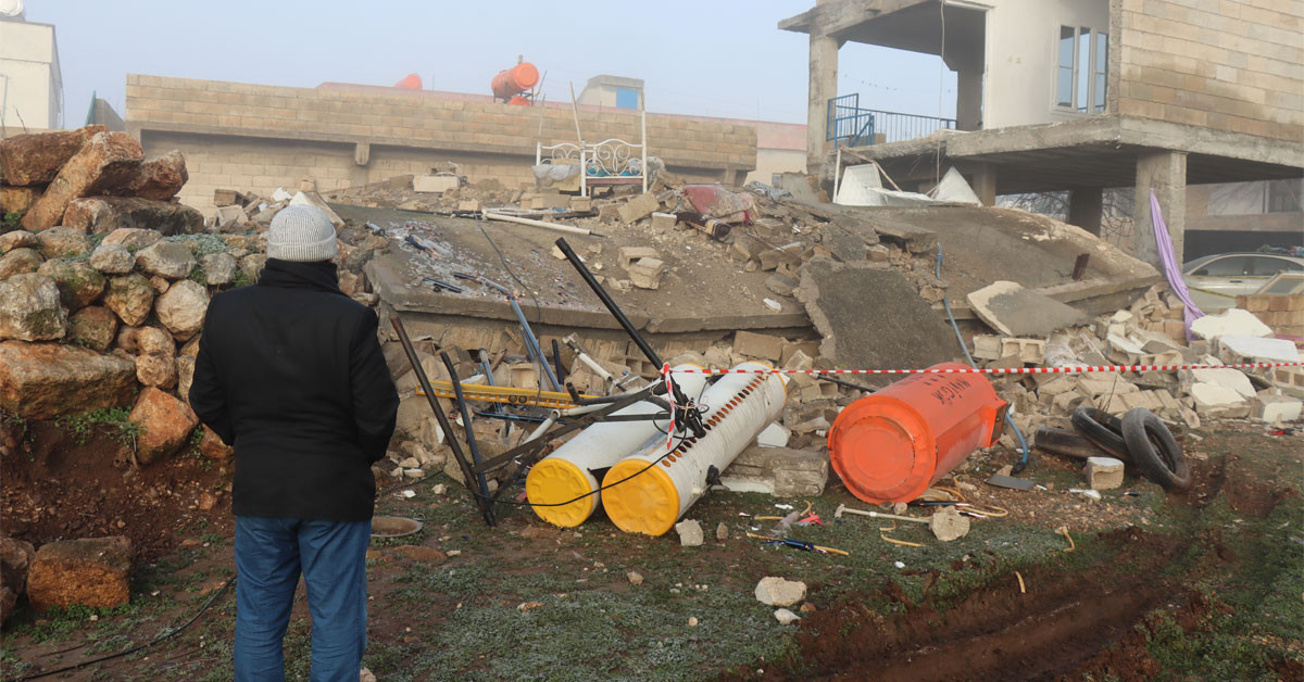 Şanlıurfa'da ev çöktü 2 kişi hayatını kaybetti