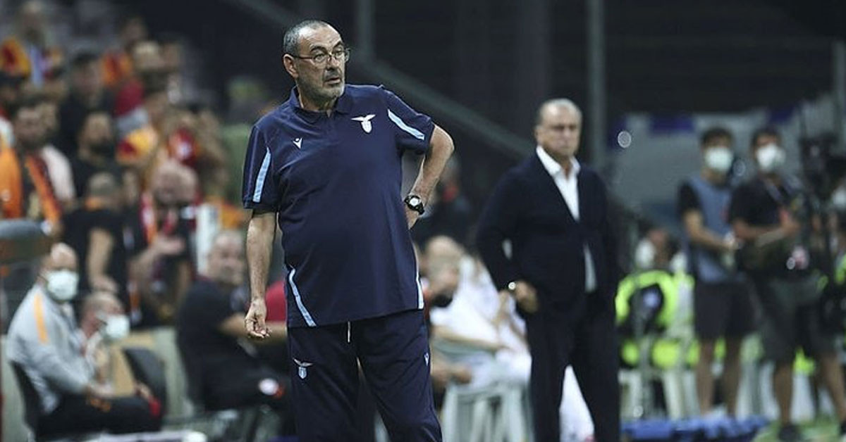 Sarri Lazio'da kaldı.