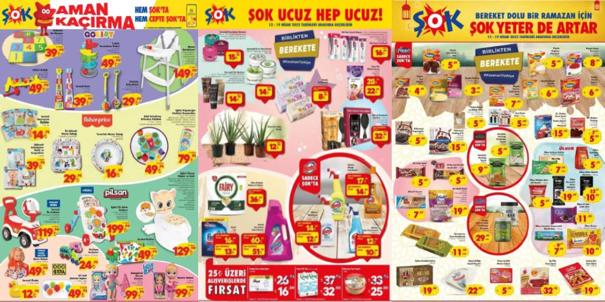 ŞOK 13 Nisan katalog