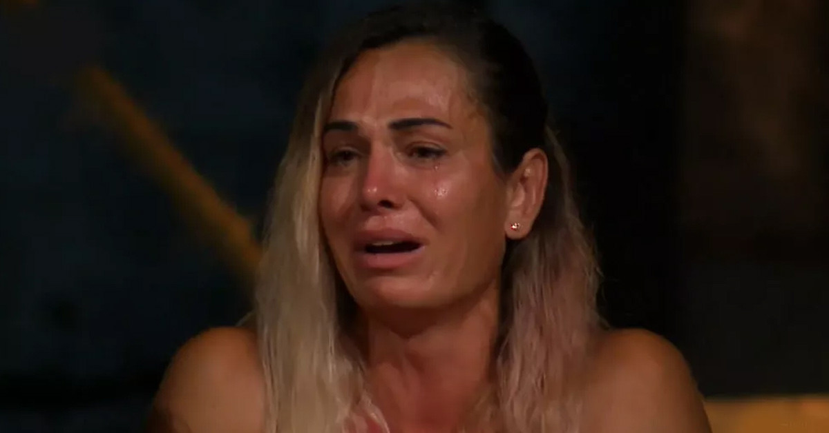 Survivor Nagihan gözyaşlarına hakim olamadı