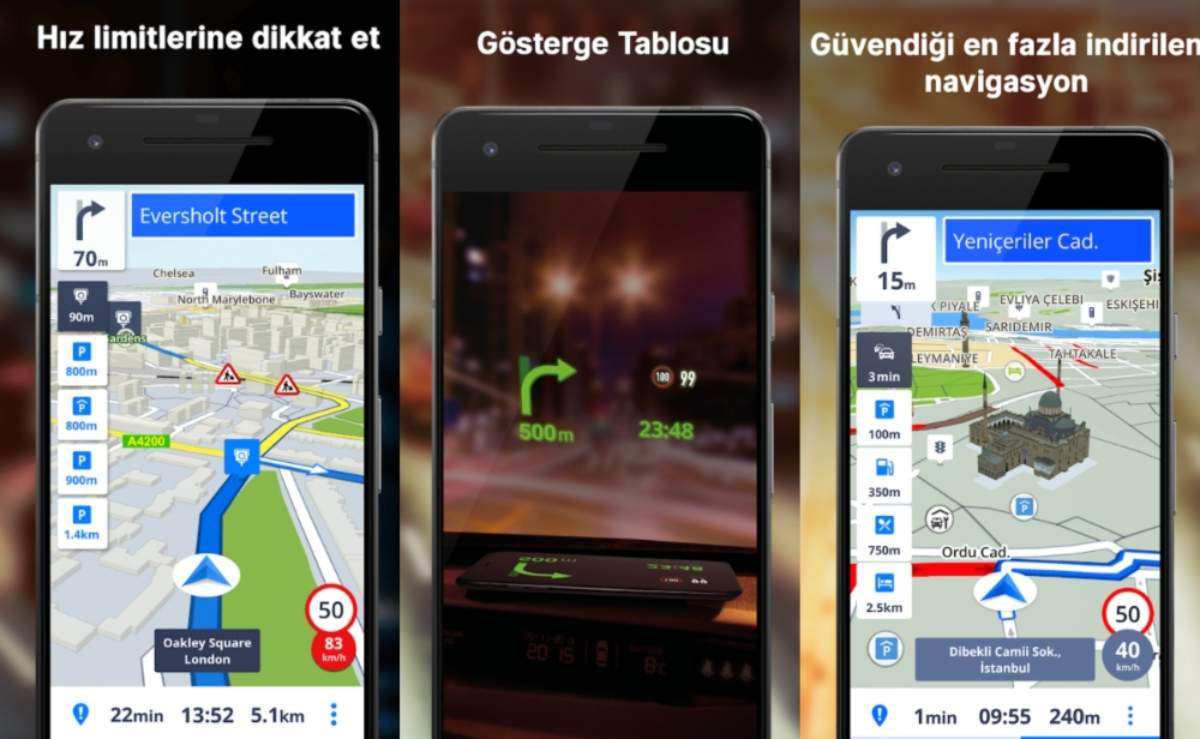 Sygic GPS Navigation & Offline Maps internetsiz navigasyon