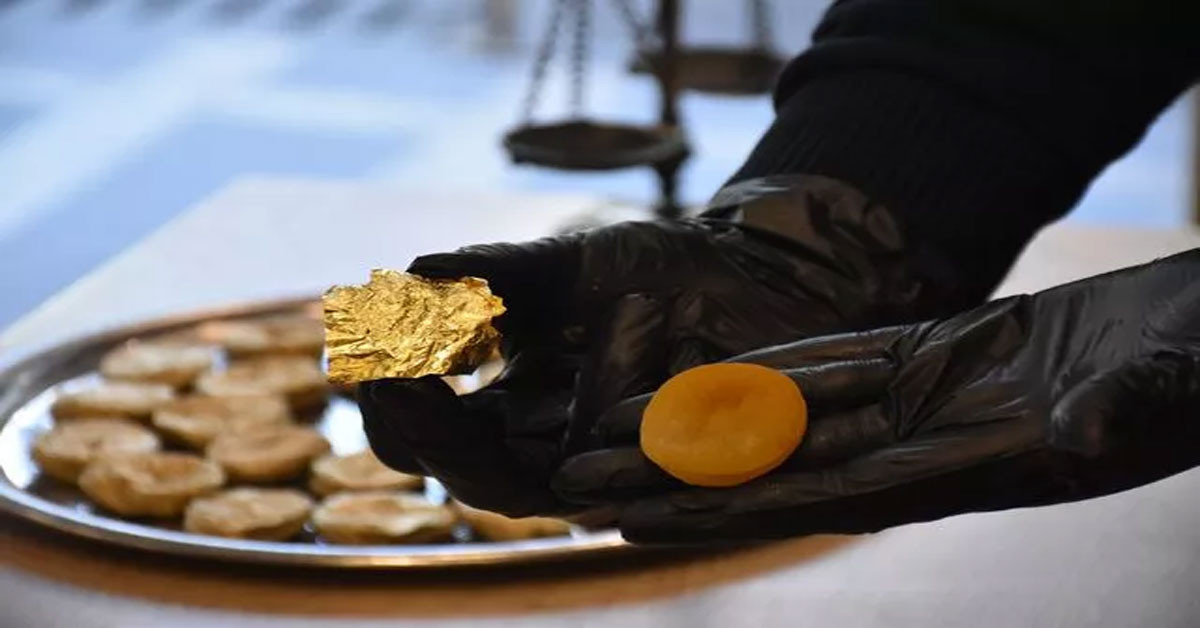 Tanesi 200 liraya kayısı! Malatya'da esnaf kayısıya bir yenilik getirerek yenilebilir altınla kapladı