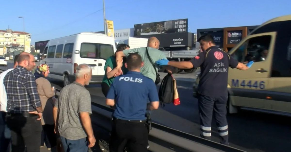 Tartışma zincirleme kazaya dönüştü: Çok sayıda kişi yaralandı