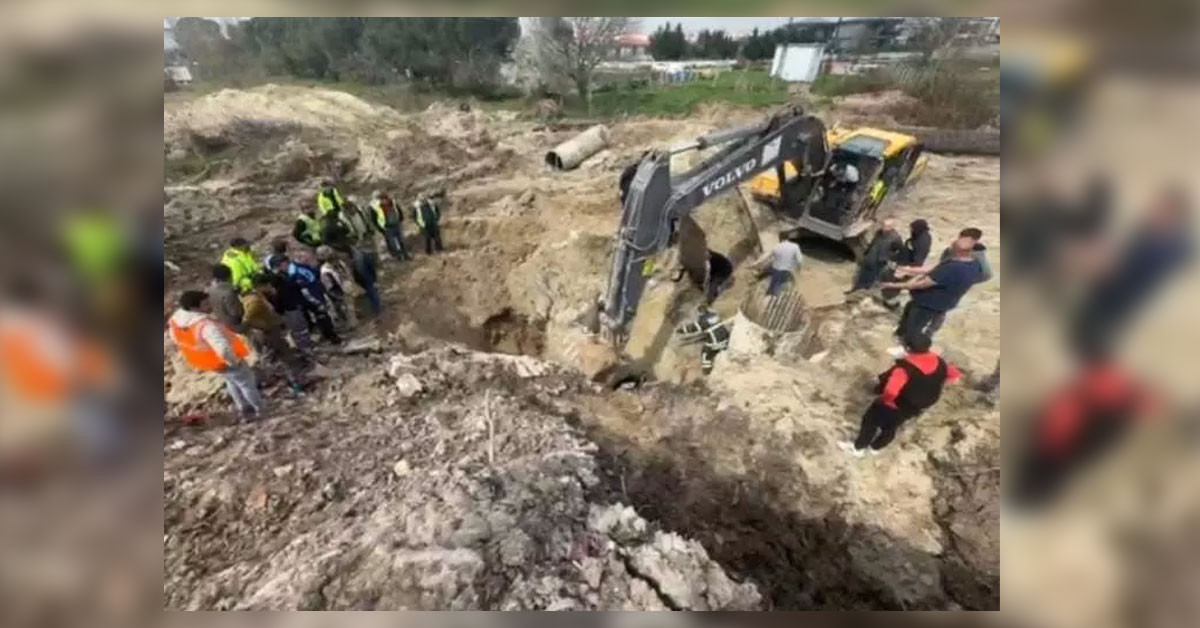 Tekirdağ’ın Çerkezköy İlçesi’nde Halkalı-Kapıkule Hızlı Tren Hattı, çalışması sırasında göçük meydana geldi. 2 işçinin göçük altında olduğu belirtildi.