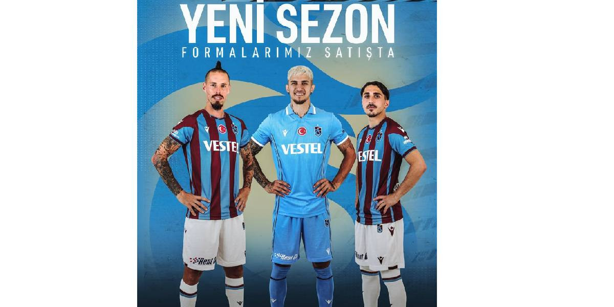 Trabzonspor Yeni Sezon Formaları Satışta