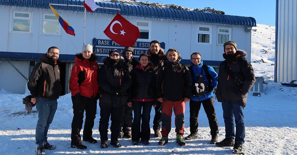 Türk bilim insanları kuzey kutbu