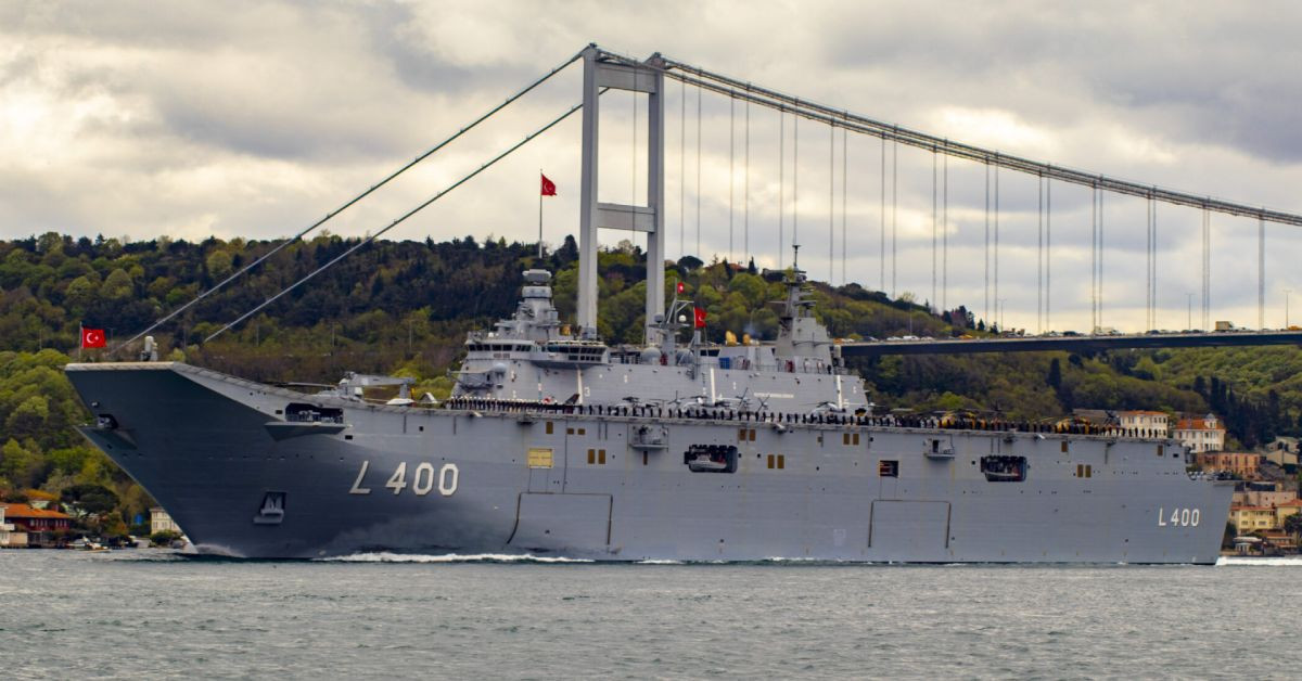 Türk donanması TCG Anadolu ile çok daha güçlü: Doğu Akdeniz’deki konumuna dikkat çekildi