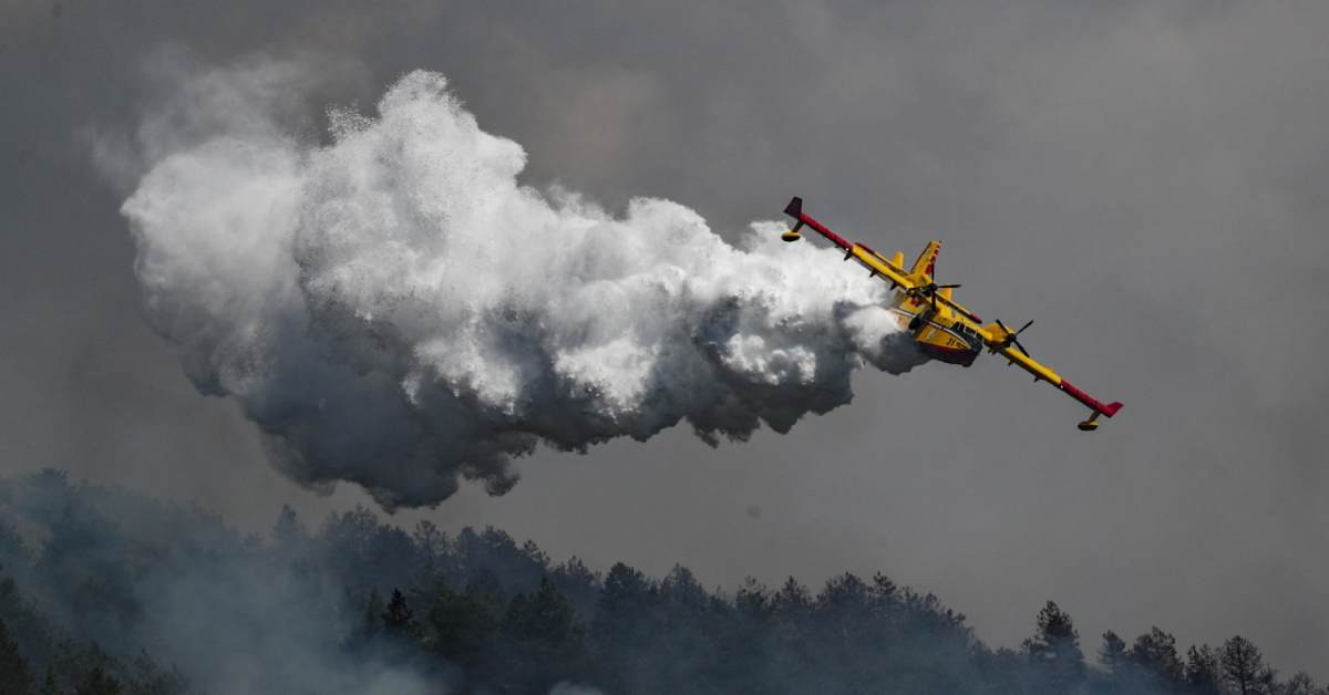 Türkiye Yunanistan yangın söndürme uçağı