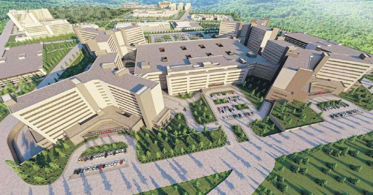 Türkiye’nin en büyüğü olacak: Sancaktepe’de 4100 yataklı şehir hastanesi inşa ediliyor