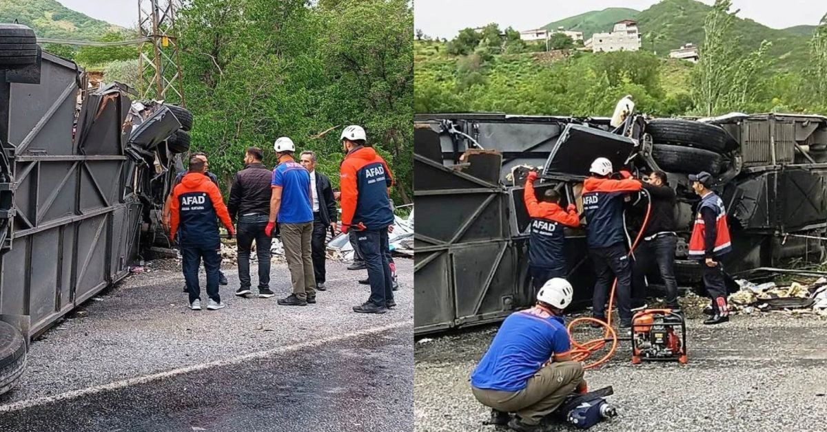 Van-Bitlis kara yolunda katliam gibi kaza: 2 kişi hayatını kaybetti, 30 kişi yaralandı