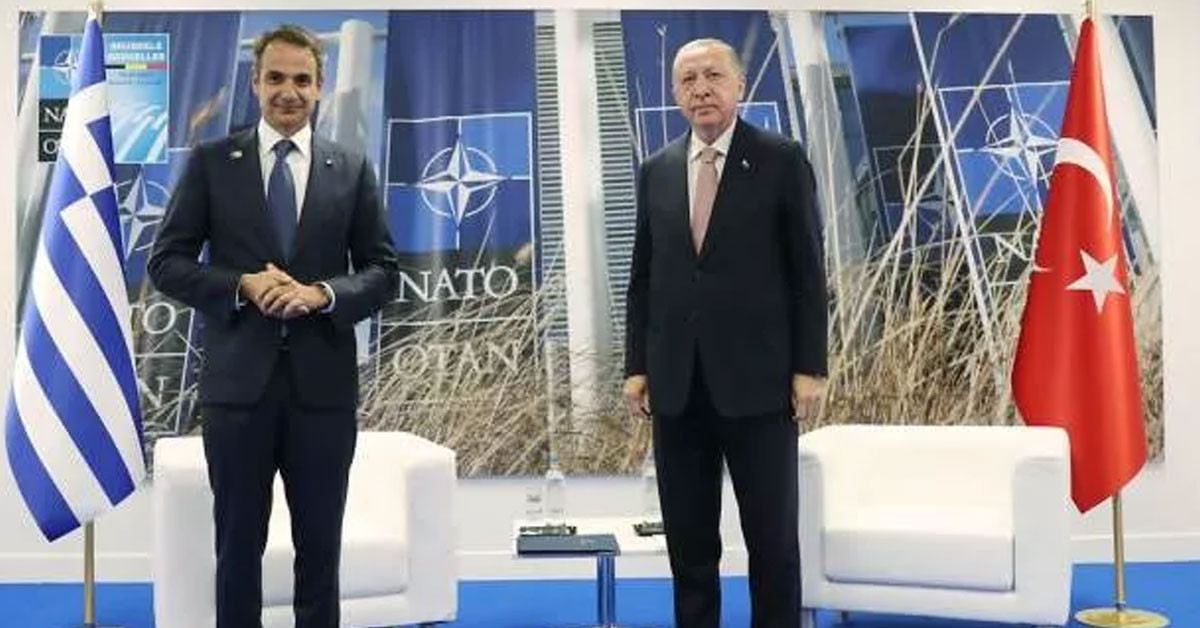 Cumhurbaşkanı Erdoğan ve Yunanistan Başbakanı Miçotakis
