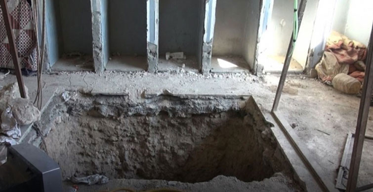 Resulayn'da, PKK’nın Karargahında Tünel Bulundu5545452