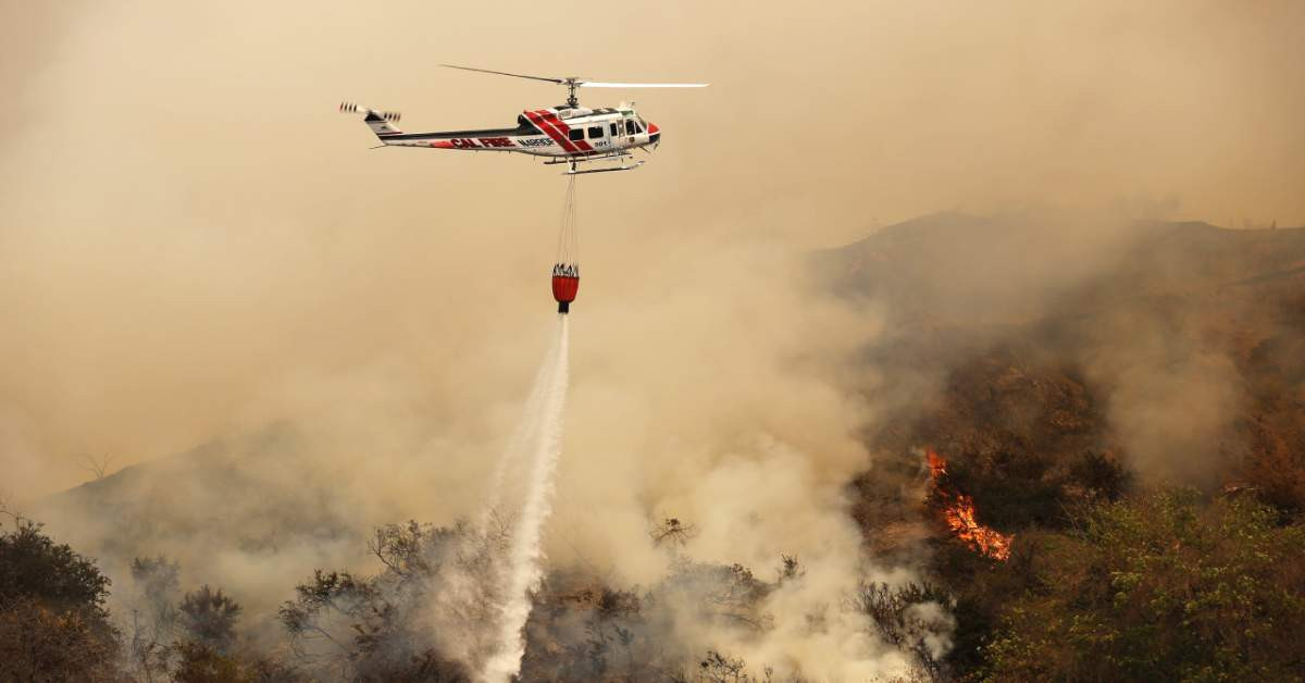 Yangın Söndürme Helikopteri