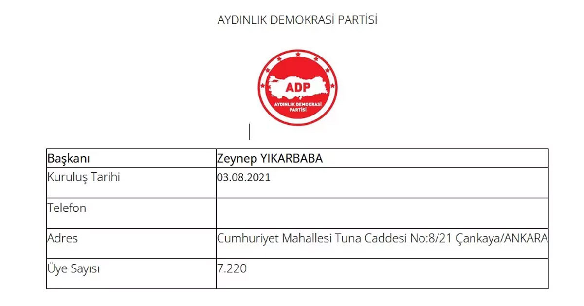 Yerel seçimde en düşük oy alan parti, Aydınlık Demokrasi Parti oldu