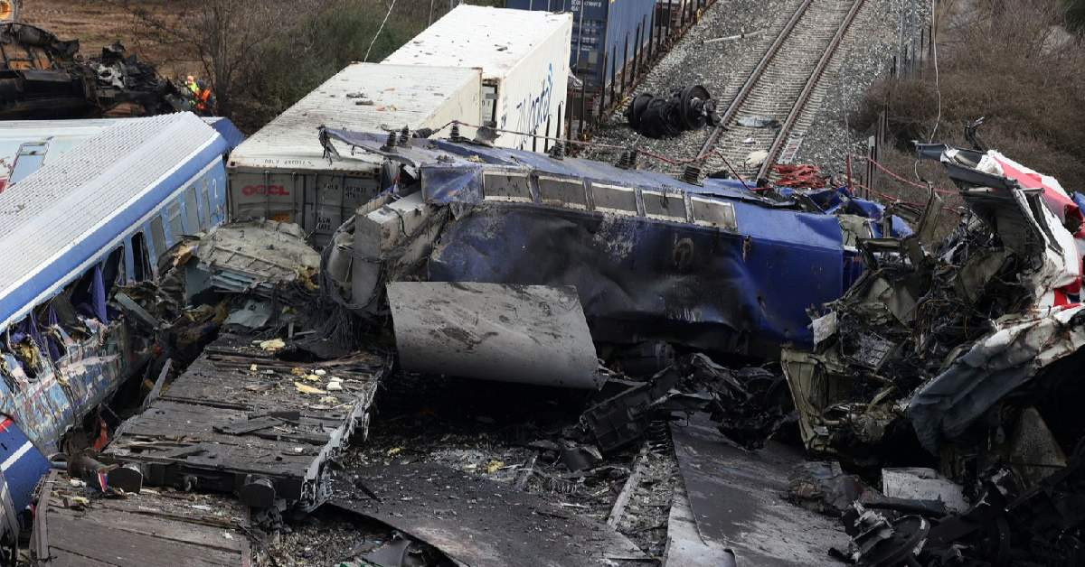 Yunanistan Tren Kazası-1