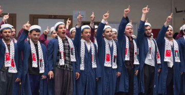 Erzurum İslami İlimler Akademisi’nden Filistin’e tam destek: ‘’Amacımız, bu zulmü dünyaya duyurmak ve kardeşlerimize destek olmaktı."