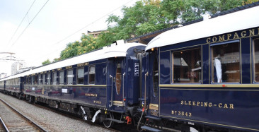 Paris’ten hareket eden tarihi Orient Express Türkiye'ye geldi