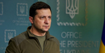 Ukrayna harekete geçti: Rus uçağı düşürüldü