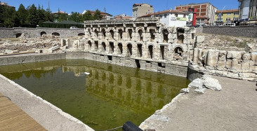 UNESCO Dünya Mirası Geçici Listesi’nde bulunan Yozgat’taki tarihi Roma hamamı 15 Ağustos’ta turizme açılacak