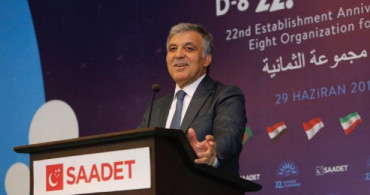 11. Cumhurbaşkanı Abdullah Gül, D-8 Toplantısına Katıldı