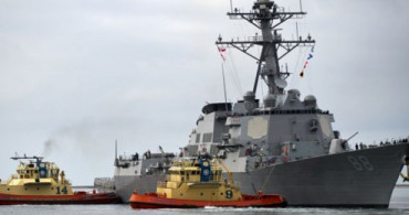 ABD Güney Çin Denizi'ne Savaş Gemisi Gönderdi