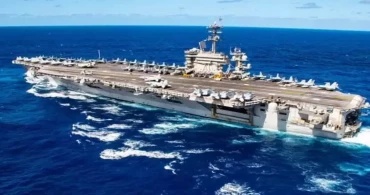 ABD'den İsrail'e Destek: USS Theodore Roosevelt İran Kıyılarında