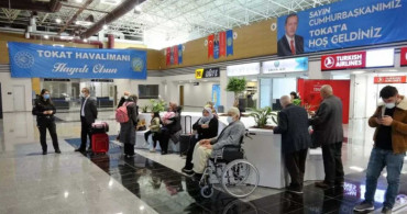Açılışını Başkan Erdoğan yapmıştı: Tokat havalimanına yoğun ilgi