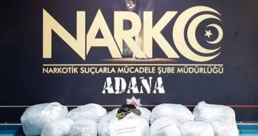 Adana'da TIR'daki Şoför Yatağında 46 Kilo 250 Gram Uyuşturucu Bulundu