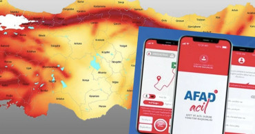 AFAD’dan Deprem Tehlikesi Haritası uygulaması