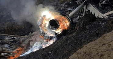 Afganistan'da Savaş Uçağı Düştü!