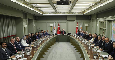 AK Parti MYK Cumhurbaşkanı Erdoğan Liderliğinde Toplandı