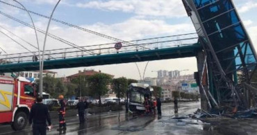 Ankara'da Belediye Otobüsü Asansöre Çarptı: 12 Yaralı