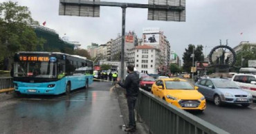 Ankara'da Özel Halk Otobüsü Kaza Yaptı: 10 Yaralı