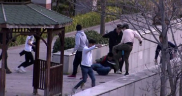 Ankara'da Taciz İddiası! Taşlı Sopalı Kavga