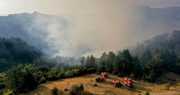 Antalya Kemer’de orman yangını: Hastane tahliye edildi