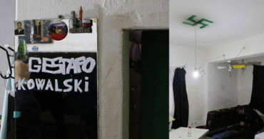 Antalya'da Bir Eve Giren Polis Evde Gamalı Haç Sembolü Buldu