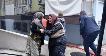 Antalya'da korkutan yangın: Hamile kadın ve annesi gözyaşlarıyla izledi!
