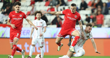 Antalyaspor galibiyet hasretini bitirdi: Gaziantep FK'yı mağlup etti