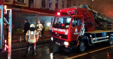 Arnavutköy'de Restoranda Yangın Çıktı! Çalışanlar Gazetecileri Tehdit Etti