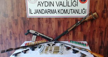 Aydın'da Silah Kaçakçılarına Yapılan Operasyonda 5 Kişi Gözaltına Alındı