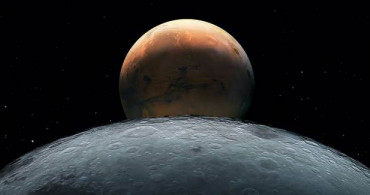 Ay’ın Kayıp Kardeşi Mars’ın Arkasında Ortaya Çıktı