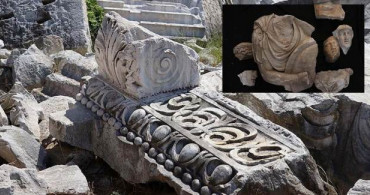 Balıkesir'deki Hadrian Tapınağı'nda Yeni Parçalar Bulundu