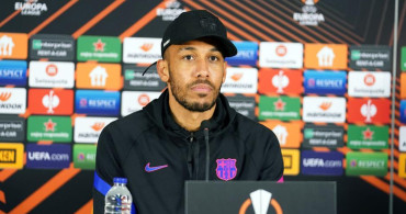 Barcelonalı yıldız Pierre-Emerick Aubameyang, Galatasaray maçında turu geçeceklerinden emin olduğunu söyledi