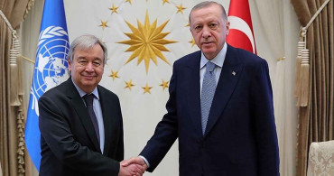 Başkan Erdoğan, Birleşmiş Milletler Genel Sekreteri Antonio Guterres ile görüştü!