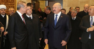 Belarus Devlet Başkanı Lukaşenko Cumhurbaşkanı Erdoğan Tarafından Karşılandı 