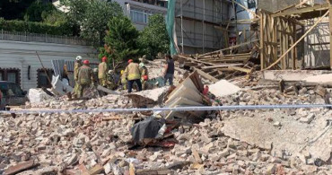 Beşiktaş’ta korku dolu anlar: Bina çöktü 1 kişi göçük altında kaldı